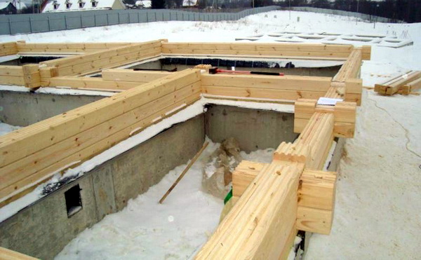 Особенности строительства фундамента зимой